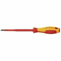 Tournevis Plat électricien 4x202mm - KNIPEX - WERK : 98 20 40