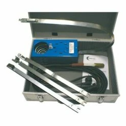 PLOMBELEC Taupinette électrique - Boîtier Transformateur - 2 Cordons - 3 Cannes - Malette