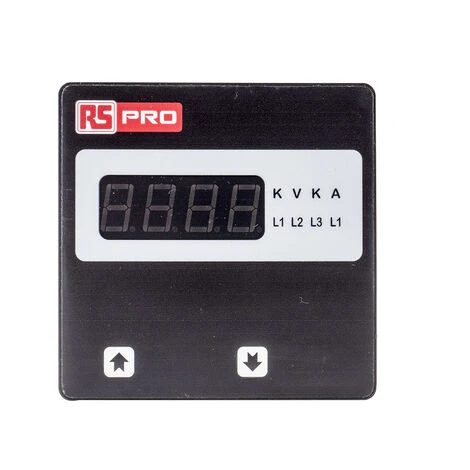 Ampèremètre Numérique V C.a. RS PRO, 92mm X 92mm ( Prix Pour 1 ) 2 Ampèremètre Numérique V C.a. RS PRO, 92mm X 92mm ( Prix Pour 1 ) – Image 2