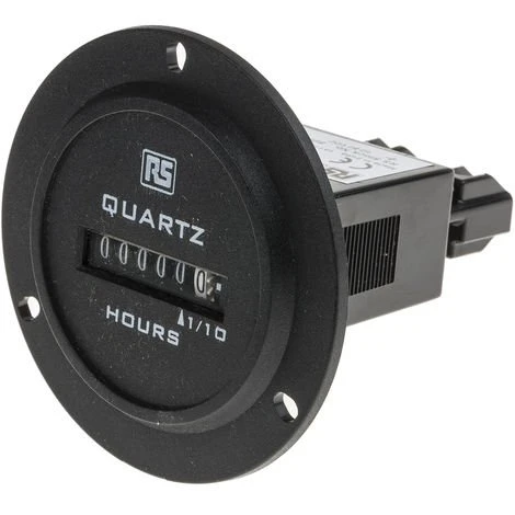 Compteur RS PRO Heures 10→80 V C.c. Analogique 6 Digits ( Prix Pour 1 ) 1 Compteur RS PRO Heures 10→80 V C.c. Analogique 6 Digits ( Prix Pour 1 )