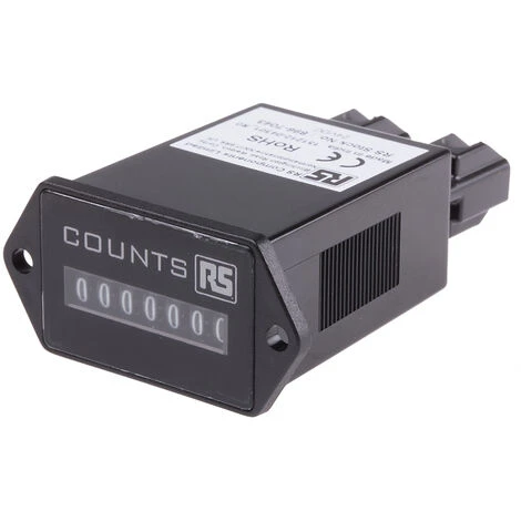Compteur RS PRO Impulsion 24 V C.c. Numérique 7 Digits ( Prix Pour 1 ) 2 Compteur RS PRO Impulsion 24 V C.c. Numérique 7 Digits ( Prix Pour 1 ) – Image 2