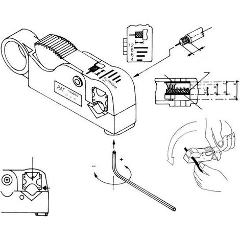 VELLEMAN DENUDEUR DE CABLES COAXIAUX (RG58 - RG59) VTCOAX RI2607 2 VELLEMAN DENUDEUR DE CABLES COAXIAUX (RG58 - RG59) VTCOAX RI2607 – Image 2