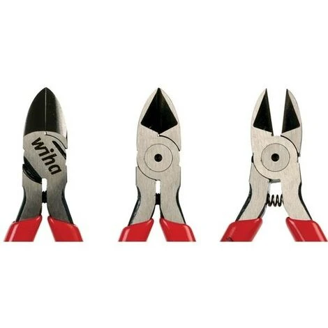 PINCE COUPANTE DIAGONALE DE MECANICIEN DE PRECISION CLASSIC AVEC RESSORT - 125mm - WIHA - Z44301 WH36189 RI3124 2 PINCE COUPANTE DIAGONALE DE MECANICIEN DE PRECISION CLASSIC AVEC RESSORT - 125mm - WIHA - Z44301 WH36189 RI3124 – Image 2