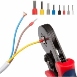 TECTAKE Pince à Sertir Accessoire Electricité Outillage à Main En Acier + 1200 Embouts Connecteurs - Noir/rouge 7 TECTAKE Pince à Sertir Accessoire Electricité Outillage à Main En Acier + 1200 Embouts Connecteurs - Noir/rouge -Outil de l'électricien Soldes 2022 12380951 3