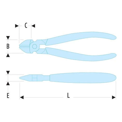 Pince Coupante à Ras FACOM 110 Mm - 425 2 Pince Coupante à Ras FACOM 110 Mm - 425 – Image 2