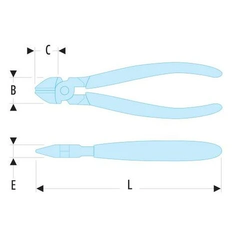 Pince Coupante Semi-rase FACOM 110 Mm - 435 2 Pince Coupante Semi-rase FACOM 110 Mm - 435 – Image 2