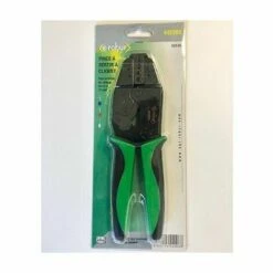 E-ROBUR Pince à Sertir à Cliquets - 0,5 à 16 Mm2 - Vert/noir