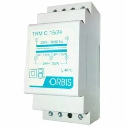 Transformateur Modulaire Orbis 15VA 230/12-24V AC OB86C1524