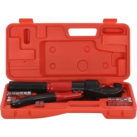 VidaXL Pince à Sertir Hydraulique 4-6-8-10-16-25-35-70 Mm² 3 VidaXL Pince à Sertir Hydraulique 4-6-8-10-16-25-35-70 Mm² – Image 3