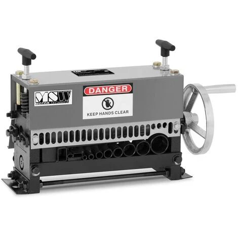 MSW Machine À Dénuder Manuelle Dénudeur D'Isolants Et Câbles 1 5-38 Mm 11 Entrées - Noir 1 MSW Machine À Dénuder Manuelle Dénudeur D'Isolants Et Câbles 1 5-38 Mm 11 Entrées - Noir