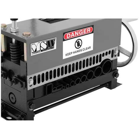 MSW Machine À Dénuder Manuelle Dénudeur D'Isolants Et Câbles 1 5-38 Mm 11 Entrées - Noir 2 MSW Machine À Dénuder Manuelle Dénudeur D'Isolants Et Câbles 1 5-38 Mm 11 Entrées - Noir – Image 2