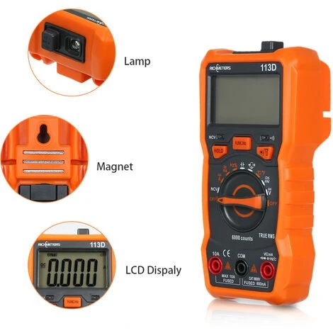Richmeters Rm113D Multimetre Numerique Ncv 1 Richmeters Rm113D Multimetre Numerique Ncv
