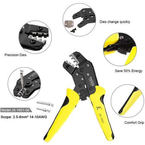 Paron Professional Outils De Sertissage De Panneaux Solaires Mc4 2.5-6Mm2 14-10Awg 4 Paron Professional Outils De Sertissage De Panneaux Solaires Mc4 2.5-6Mm2 14-10Awg – Image 4