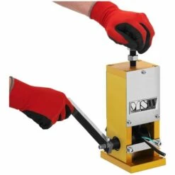 MSW Machine À Dénuder Manuelle Dénudeur D'Isolants Et Câbles À Levier 1 5-25 Mm - Noir, Blanc -Outil de l'électricien Soldes 2022 13974593 4