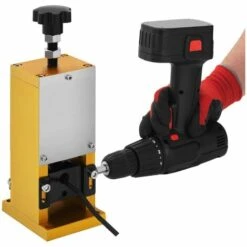 MSW Machine À Dénuder Manuelle Dénudeur D'Isolants Et Câbles À Levier 1 5-25 Mm - Noir, Blanc -Outil de l'électricien Soldes 2022 13974593 5