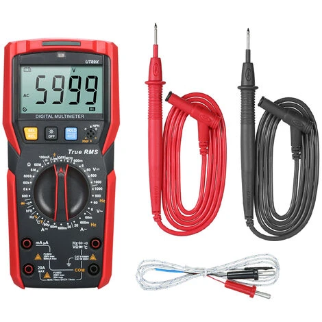 Uni-T Multimetre Numerique Mesure De Tension Ac / Dc Resistance Courant Capacite Frequence Testeur 2 Uni-T Multimetre Numerique Mesure De Tension Ac / Dc Resistance Courant Capacite Frequence Testeur – Image 2