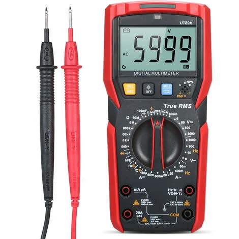 Uni-T Multimetre Numerique Mesure De Tension Ac / Dc Resistance Courant Capacite Frequence Testeur 5 Uni-T Multimetre Numerique Mesure De Tension Ac / Dc Resistance Courant Capacite Frequence Testeur – Image 5