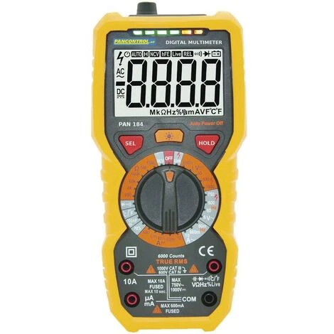 Multimètre Numérique 1000V True RMS Pancontrol 1 Multimètre Numérique 1000V True RMS Pancontrol