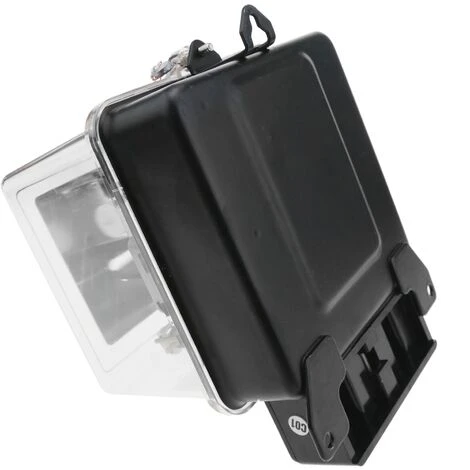BeMatik - Compteur D'énergie électricité Monophasé Wattmetere 10A 230V 50Hz 30A Max De Plastique Transparent 4 BeMatik - Compteur D'énergie électricité Monophasé Wattmetere 10A 230V 50Hz 30A Max De Plastique Transparent – Image 4