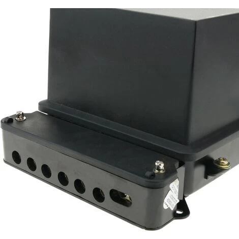BeMatik - Compteur D'électricité 3 Phases 3x30A 230V 50Hz Plastique Noir 4 BeMatik - Compteur D'électricité 3 Phases 3x30A 230V 50Hz Plastique Noir – Image 4