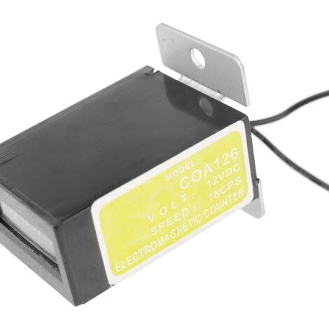 BeMatik - Compteur D'impulsions Et Des événements électromagnétiques De 6 Chiffres Avec Fixation 3 BeMatik - Compteur D'impulsions Et Des événements électromagnétiques De 6 Chiffres Avec Fixation – Image 3