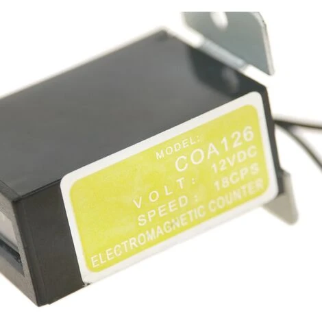 BeMatik - Compteur D'impulsions Et Des événements électromagnétiques De 6 Chiffres Avec Fixation 5 BeMatik - Compteur D'impulsions Et Des événements électromagnétiques De 6 Chiffres Avec Fixation – Image 5