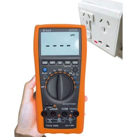 Multimetre, Gamme Automatique, Avec Detecteur De Temperature, Vici 4 Multimetre, Gamme Automatique, Avec Detecteur De Temperature, Vici – Image 4