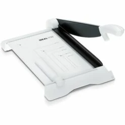 IDEAL® IDEAL Machine De Coupe - Performance De Coupe 15 Feuilles - Longueur Coupe 430 Mm, Sans Piétement - Gris Perlé