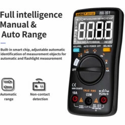 ANENG Multimetre Numerique, 6000 Comptes, Testeur De Tension Dc / Ac, Noir 9 ANENG Multimetre Numerique, 6000 Comptes, Testeur De Tension Dc / Ac, Noir -Outil de l'électricien Soldes 2022 16056262 5