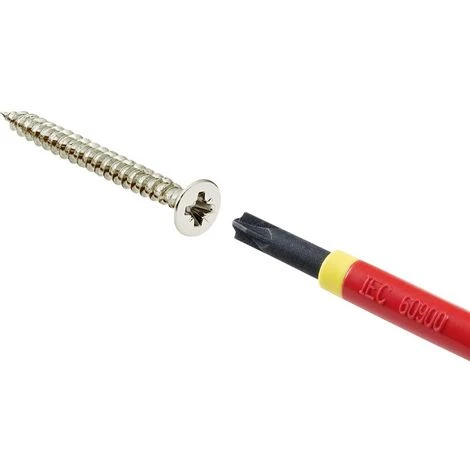 Tournevis Pozidriv/à Fente TOOLCRAFT TO-6326247 Taille (tournevis) SL/PZ 1 Longueur De La Lame: 80 Mm 1 Pc(s) 3 Tournevis Pozidriv/à Fente TOOLCRAFT TO-6326247 Taille (tournevis) SL/PZ 1 Longueur De La Lame: 80 Mm 1 Pc(s) – Image 3