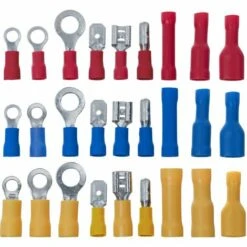 TECTAKE Pince à Sertir + 700 Cosses De Câble - Pince A Sertir, Sertissage, Pince A Sertir Plomberie - Bleu 7 TECTAKE Pince à Sertir + 700 Cosses De Câble - Pince A Sertir, Sertissage, Pince A Sertir Plomberie - Bleu -Outil de l'électricien Soldes 2022 18474122 4