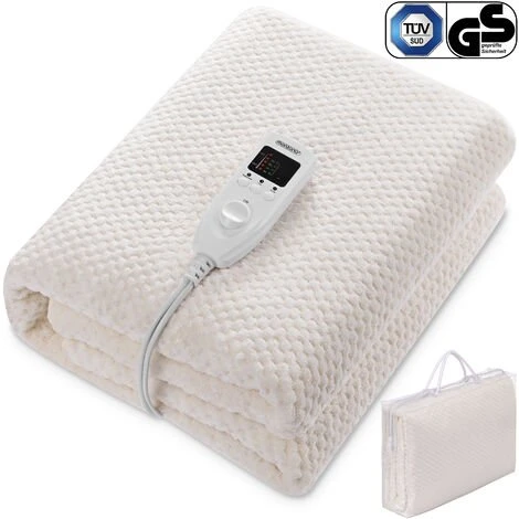 DEUBA Couverture Chauffante électrique 60W 150x80cm Plaid Doux Rose 5 Niveaux De Température Arrêt Automatique 1 DEUBA Couverture Chauffante électrique 60W 150x80cm Plaid Doux Rose 5 Niveaux De Température Arrêt Automatique