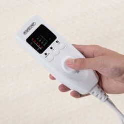 DEUBA Couverture Chauffante électrique 60W 150x80cm Plaid Doux Rose 5 Niveaux De Température Arrêt Automatique 7 DEUBA Couverture Chauffante électrique 60W 150x80cm Plaid Doux Rose 5 Niveaux De Température Arrêt Automatique -Outil de l'électricien Soldes 2022 18476270 3