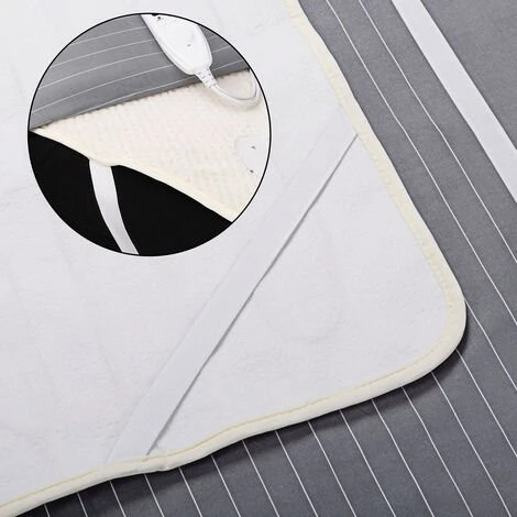 DEUBA Couverture Chauffante électrique 60W 150x80cm Plaid Doux Rose 5 Niveaux De Température Arrêt Automatique 5 DEUBA Couverture Chauffante électrique 60W 150x80cm Plaid Doux Rose 5 Niveaux De Température Arrêt Automatique – Image 5