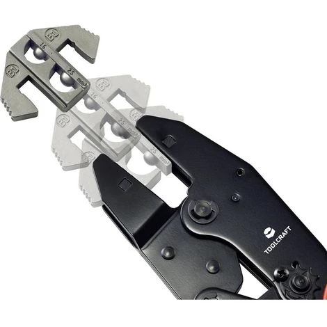 TOOLCRAFT PLE-0B1 2161946 Mors De Sertissage Pour Cosses Non-isolées 16 à 25 Mm² Adapté Pour Marque (pinces) TOOLCRAFT 3 TOOLCRAFT PLE-0B1 2161946 Mors De Sertissage Pour Cosses Non-isolées 16 à 25 Mm² Adapté Pour Marque (pinces) TOOLCRAFT – Image 3