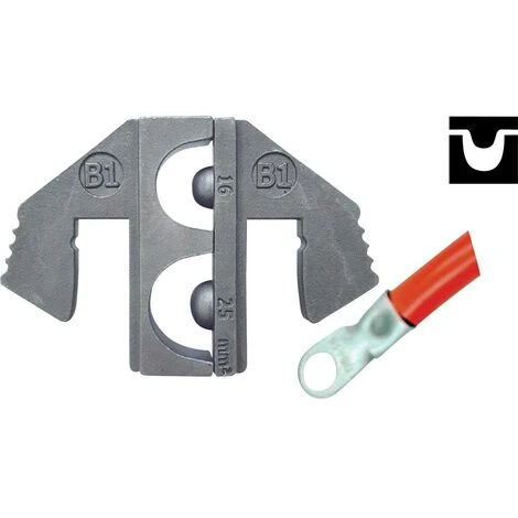 TOOLCRAFT PLE-0B1 2161946 Mors De Sertissage Pour Cosses Non-isolées 16 à 25 Mm² Adapté Pour Marque (pinces) TOOLCRAFT 4 TOOLCRAFT PLE-0B1 2161946 Mors De Sertissage Pour Cosses Non-isolées 16 à 25 Mm² Adapté Pour Marque (pinces) TOOLCRAFT – Image 4