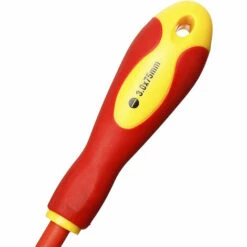 INSMA 6pcs Tournevis Isolant électricien à Poignee Caoutchouc Plat 9 INSMA 6pcs Tournevis Isolant électricien à Poignee Caoutchouc Plat -Outil de l'électricien Soldes 2022 19265995 5