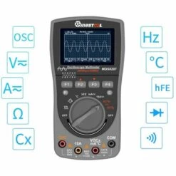 KINGSO Scopemètre De Stockage Numérique Mustool Intelligent Mds8207 Amélioré 2 En 1 Numérique 40 Mhz 200 Mps / S Oscilloscope Auto à Une Touche Osc 6000 Compteurs Multimètre Rms Vrai Dmm Testeur De Tension De Courant Ac / Dc Dmm 8 KINGSO Scopemètre De Stockage Numérique Mustool Intelligent Mds8207 Amélioré 2 En 1 Numérique 40 Mhz 200 Mps / S Oscilloscope Auto à Une Touche Osc 6000 Compteurs Multimètre Rms Vrai Dmm Testeur De Tension De Courant Ac / Dc Dmm -Outil de l'électricien Soldes 2022 19334040 4
