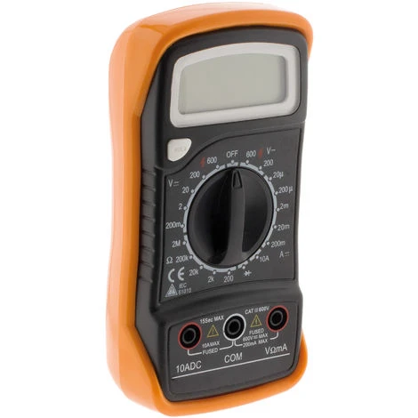 ZENITECH Multimètre Antichoc 17 Calibres 6 Fonctions 1 ZENITECH Multimètre Antichoc 17 Calibres 6 Fonctions