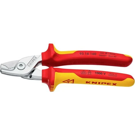 Knipex Knipex-Werk 95 16 160 Pince Coupe-câbles 2 Knipex Knipex-Werk 95 16 160 Pince Coupe-câbles – Image 2