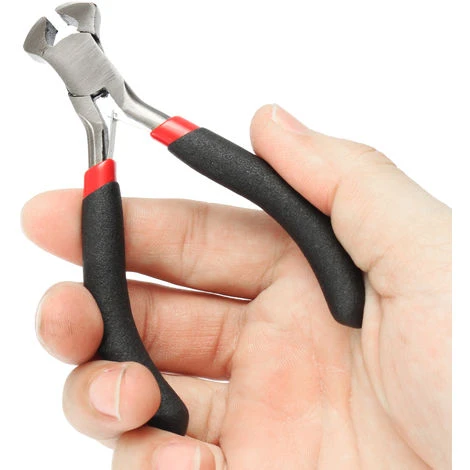 AUGIENB Pince Coupante Pince Bec Supérieure Acier Trempé Carbone 4 Pouce 5 AUGIENB Pince Coupante Pince Bec Supérieure Acier Trempé Carbone 4 Pouce – Image 5