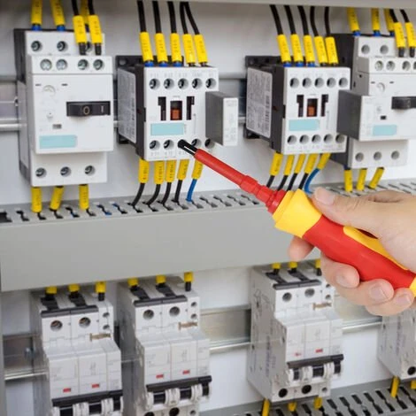 ASUPERMALL 7 En 1 1000V Changeable Isole Avec Phillips Ensemble Tournevis Magnetiques Et Outils De Reparation Slotted Bits Electricien Kit 5 ASUPERMALL 7 En 1 1000V Changeable Isole Avec Phillips Ensemble Tournevis Magnetiques Et Outils De Reparation Slotted Bits Electricien Kit – Image 5