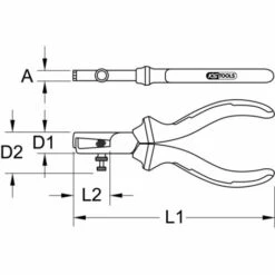 KSTOOLS® Pince à Dénuder KS à Poignée Bi-composants L. 165 Mm -Outil de l'électricien Soldes 2022 24052686 3