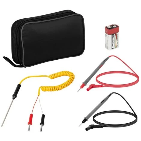 STEINBERG Multimètre Numérique Portatif Voltmètre AC/DC Testeur LCD HFE NCV 2000 Valeurs - Argent 4 STEINBERG Multimètre Numérique Portatif Voltmètre AC/DC Testeur LCD HFE NCV 2000 Valeurs - Argent – Image 4