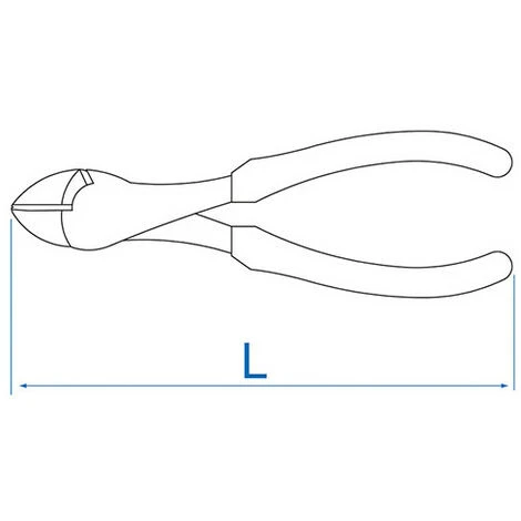 KING TONY Pince Coupante Standard - L. 188 Mm 2 KING TONY Pince Coupante Standard - L. 188 Mm – Image 2