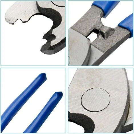 LITZEE Pince à Dénuder 215 Mm Coupe-câble électrique Réglable Cisaille Câble électrique Outil De Coupe Pour Couper Les Câbles Gainés En Aluminium, Cuivre Et Plastique 5 LITZEE Pince à Dénuder 215 Mm Coupe-câble électrique Réglable Cisaille Câble électrique Outil De Coupe Pour Couper Les Câbles Gainés En Aluminium, Cuivre Et Plastique – Image 5