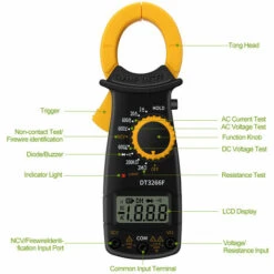 Pince Amperemetrique Numerique ANENG DT3266F, Tension Et Amperemetre, Resistance Et Pince Amperemetrique, Expediee Sans Batterie -Outil de l'électricien Soldes 2022 27240895 5