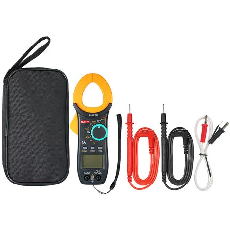 NJTY Mini Pince Ampèremétrique AC 4000 Compteur AC Et DC Pince Ampèremétrique Mesurer La Tension AC Et DC Non Chargée 1 NJTY Mini Pince Ampèremétrique AC 4000 Compteur AC Et DC Pince Ampèremétrique Mesurer La Tension AC Et DC Non Chargée