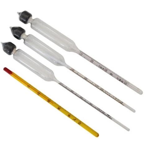 DEVENIRRICHE Compteur D'alcool 3 Pièces Avec Thermomètre Compteur D'alcool Teneur En Alcool 0-40, 40-70, 70-100 Vol% Hydromètre Pour Spiritueux Distillats Whisky Brandy Vodka 2 DEVENIRRICHE Compteur D'alcool 3 Pièces Avec Thermomètre Compteur D'alcool Teneur En Alcool 0-40, 40-70, 70-100 Vol% Hydromètre Pour Spiritueux Distillats Whisky Brandy Vodka – Image 2