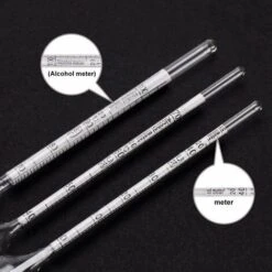 DEVENIRRICHE Compteur D'alcool 3 Pièces Avec Thermomètre Compteur D'alcool Teneur En Alcool 0-40, 40-70, 70-100 Vol% Hydromètre Pour Spiritueux Distillats Whisky Brandy Vodka 7 DEVENIRRICHE Compteur D'alcool 3 Pièces Avec Thermomètre Compteur D'alcool Teneur En Alcool 0-40, 40-70, 70-100 Vol% Hydromètre Pour Spiritueux Distillats Whisky Brandy Vodka -Outil de l'électricien Soldes 2022 27969374 3